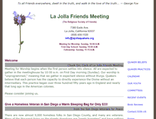 Tablet Screenshot of lajollaquakers.org